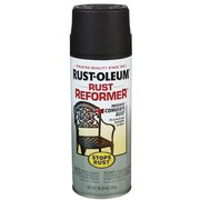 Krud Kutter Rust-Oleum Stops Rust Indoor and Outdoor Flat Black Oil-Based Rust Reformer 10.25 oz 215215